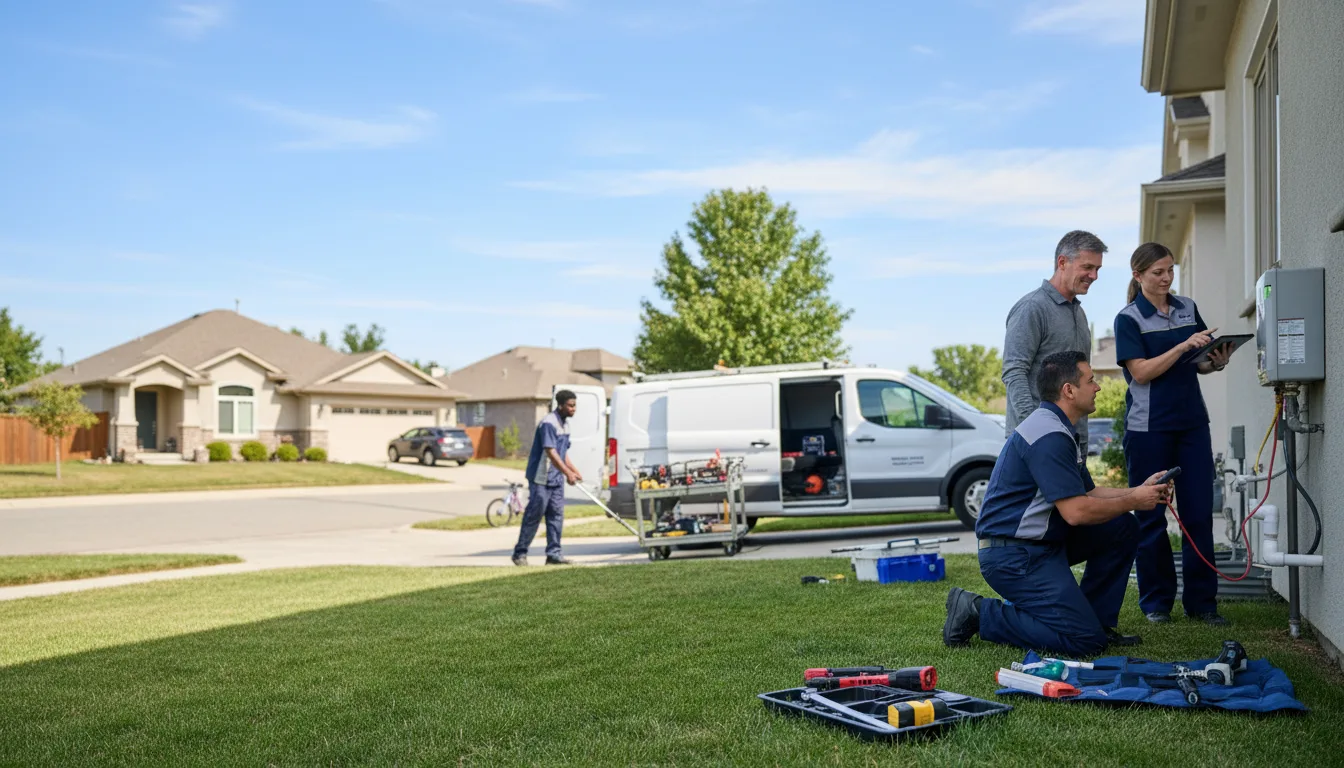 Tankless water heater service in Harmony, NC